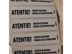 Etichete pentru cablurile electrice